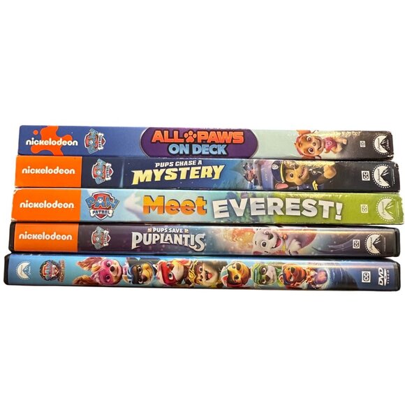 Nickelodeon Paw Patrol DVD Set Of 5 - Mighty Movie, Meet Everest & more - Picture 8 of 9